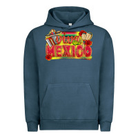 Pigment Midnight Navy Viva Mexico Urban Hoodie - texasbilliewilder