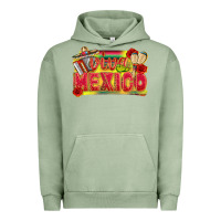 Pigment Oil Green Viva Mexico Urban Hoodie - texasbilliewilder