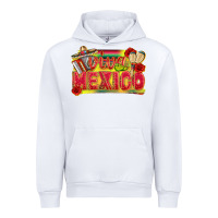 White Viva Mexico Urban Hoodie - texasbilliewilder