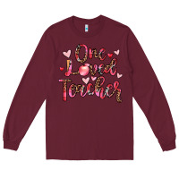 Burgundy one loved teacher Long Sleeve Tee - JahusDesignShop