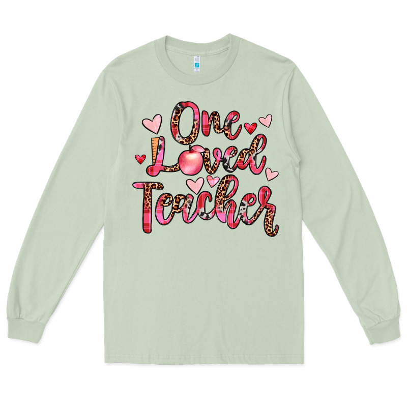 One Loved Teacher Long Sleeve Tee by JahusDesignShop | Teevron