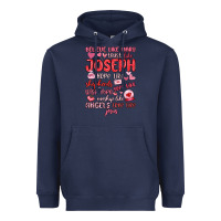 Navy believe like mary trust like joseph valentine s da Heavyweight Hoodie - MaliasSmallBusiness