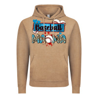 Vintage Coffee baseball mama with leopard Vintage Hoodie - Zillion Design Studio