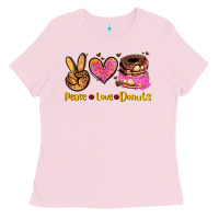 Peace Love Donuts Ladies Tee | Teevron