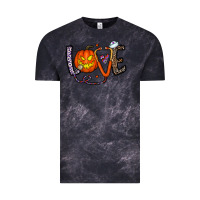 Cloud Black love halloween Vintage Tee - CowhideDigitalArt