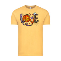 Vintage Mustard love halloween Vintage Tee - CowhideDigitalArt