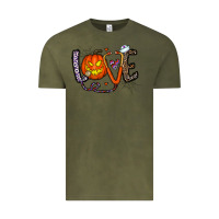 Vintage Olive love halloween Vintage Tee - CowhideDigitalArt