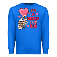 True Royal i m a sucker for you Premium Sweatshirt - MaliasSmallBusiness