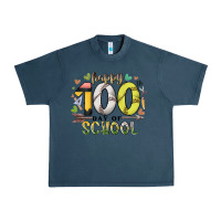 Midnight Navy happy 100 day of school Urban Heavy Tee - RacoonDesign