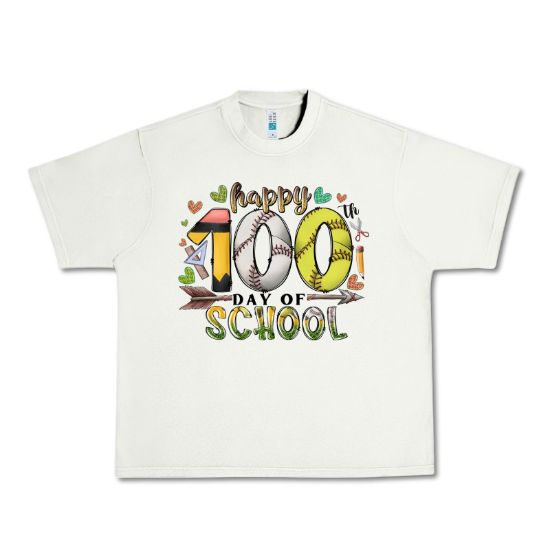 Happy 100 Day Of School Urban Heavy Tee by RacoonDesign | Teevron