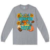 Heather Grey Cutest Pumpkin In The Patch Long Sleeve Tee - Artiststas