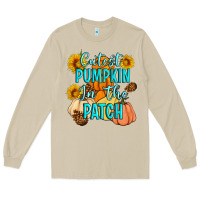Mushroom Cutest Pumpkin In The Patch Long Sleeve Tee - Artiststas