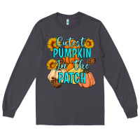 Smoke Cutest Pumpkin In The Patch Long Sleeve Tee - Artiststas