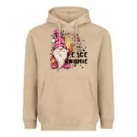 Peace Gnomie Heavyweight Hoodie | Teevron