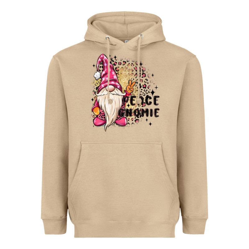 Peace Gnomie Heavyweight Hoodie by MaliasSmallBusiness | Teevron