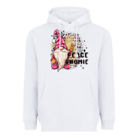 White peace gnomie Heavyweight Hoodie - MaliasSmallBusiness