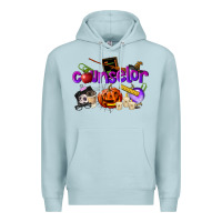 Blue Mist Counselor Halloween Premium Hoodie - LillyAllenDesigns