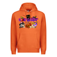 Carrot Counselor Halloween Premium Hoodie - LillyAllenDesigns