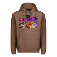 Chestnut Counselor Halloween Premium Hoodie - LillyAllenDesigns