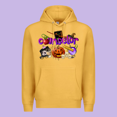 Counselor Halloween Premium Hoodie Designed By Lillyallendesigns