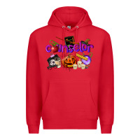 Red Counselor Halloween Premium Hoodie - LillyAllenDesigns