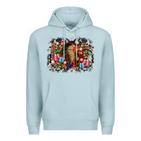 Blue Mist indian hat christmas Premium Hoodie - AdoDesignShop