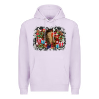 Lilac indian hat christmas Premium Hoodie - AdoDesignShop