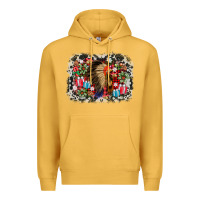 Mustard indian hat christmas Premium Hoodie - AdoDesignShop