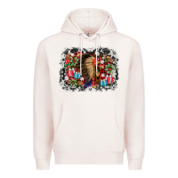Pale Pink indian hat christmas Premium Hoodie - AdoDesignShop