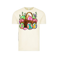 Vintage Arctic Easter eggs with basket Easter Day Vintage Tee - Neo Western