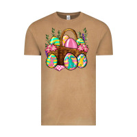 Vintage Camel Easter eggs with basket Easter Day Vintage Tee - Neo Western