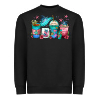 Black turtle coffee cups Heavyweight Sweatshirt - Zillion Design Studio