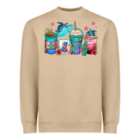 Mushroom turtle coffee cups Heavyweight Sweatshirt - Zillion Design Studio