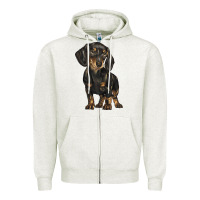 Dachshund Zipper Hoodie | Teevron