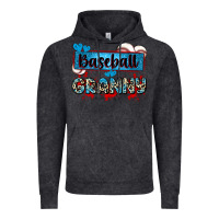 Vintage Black baseball granny with leopard Vintage Hoodie - Zillion Design Studio