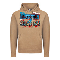Vintage Coffee baseball granny with leopard Vintage Hoodie - Zillion Design Studio