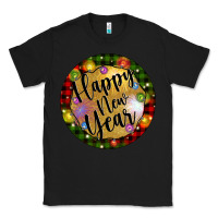 Black christmas happy new year Classic Tee - Artiststas