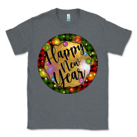 Charcoal Heather christmas happy new year Classic Tee - Artiststas