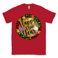 Red christmas happy new year Classic Tee - Artiststas