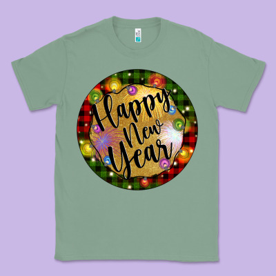 Christmas Happy New Year Classic Tee Designed By Artiststas