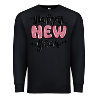 Black happy new year Premium Sweatshirt - MaliasSmallBusiness
