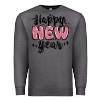 Charcoal Heather happy new year Premium Sweatshirt - MaliasSmallBusiness