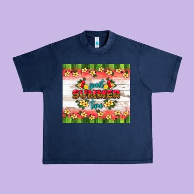 Sweet Summer Time Urban Heavy Tee Designed By Hra Design Shop