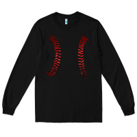 Black ball stitch Long Sleeve Tee - AdoDesignShop