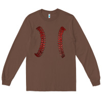 Chestnut ball stitch Long Sleeve Tee - AdoDesignShop