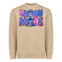 Mushroom vacay mode stitch Heavyweight Sweatshirt - Zillion Design Studio