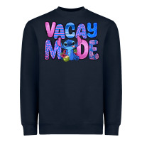 Navy vacay mode stitch Heavyweight Sweatshirt - Zillion Design Studio