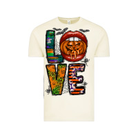 Love Halloween Lips Vintage Tee | Teevron
