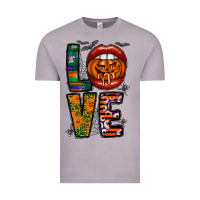 Vintage Zinc Love Halloween Lips Vintage Tee - CowhideDigitalArt