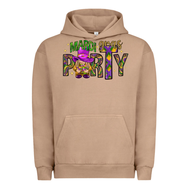 Mardi Gras Party Urban Hoodie by NancyCooperArtShop | Teevron